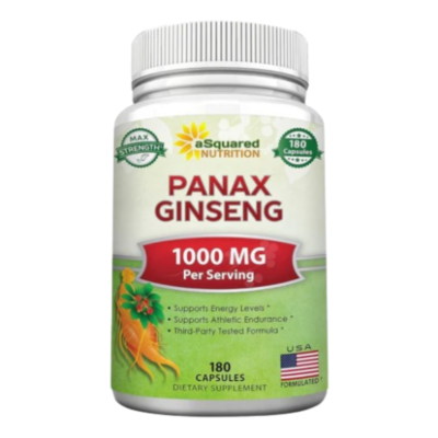 Asquared Nutrition Panax Ginseng Capsules