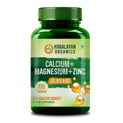 Himalayan Organics Calcium Magnesium Zinc Supplement