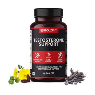 Boldfit Testosterone Booster Support Supplement For Men Tablets